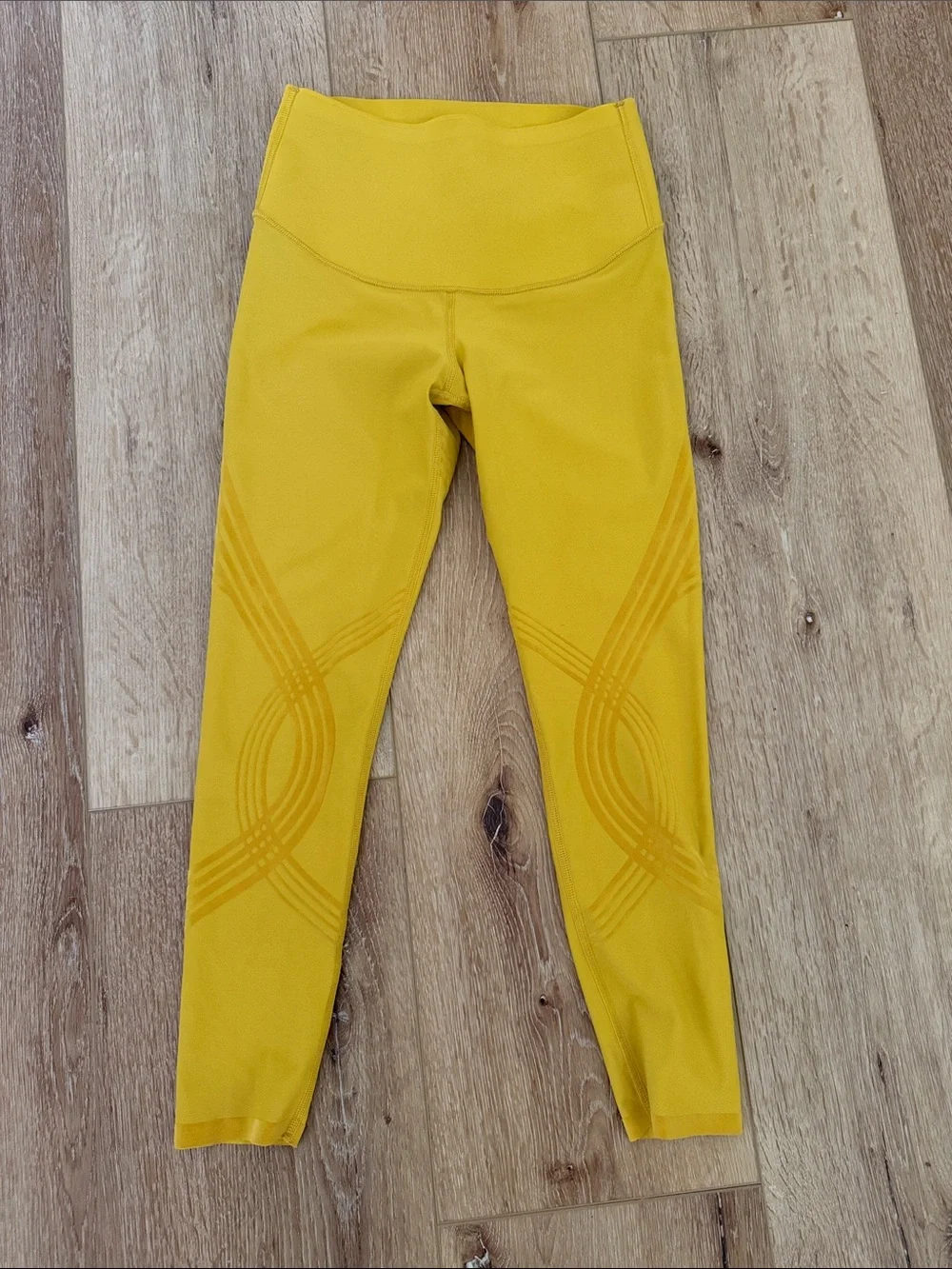 Fanka | RecoverEZ Reversible High-Waist Yellow Performance Leggings | S